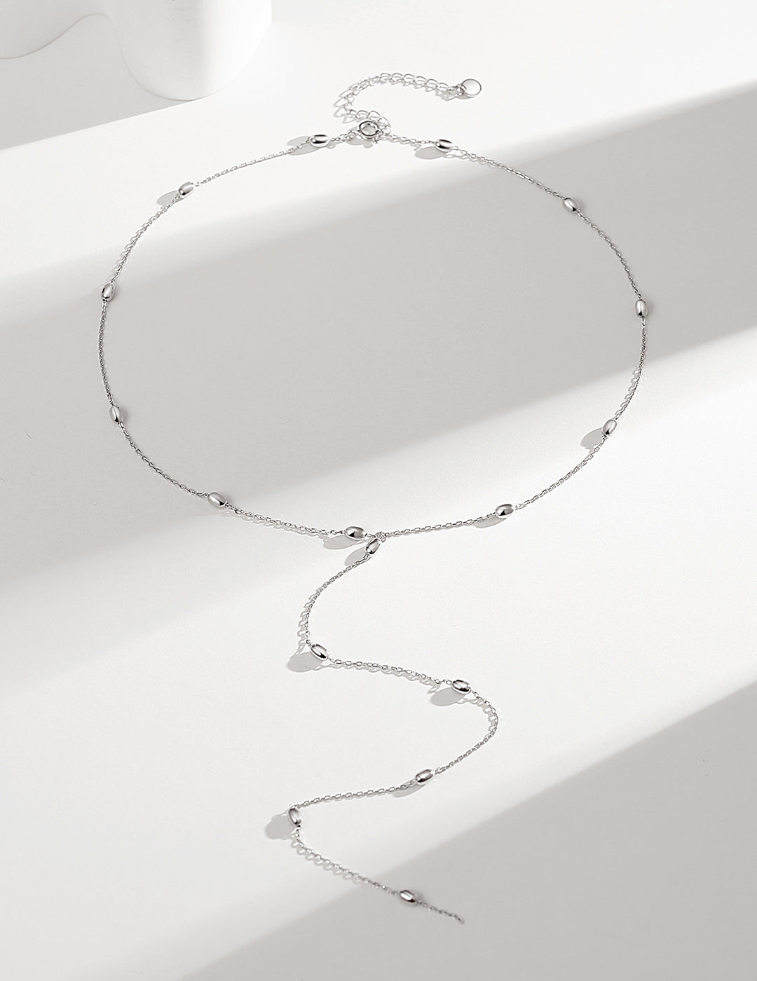 Linear Whisper Necklace |Eudorra Jewelry.
