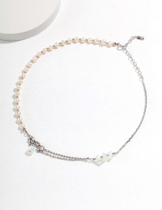 Rebellious Ripple Necklace |Eudorra Jewelry.