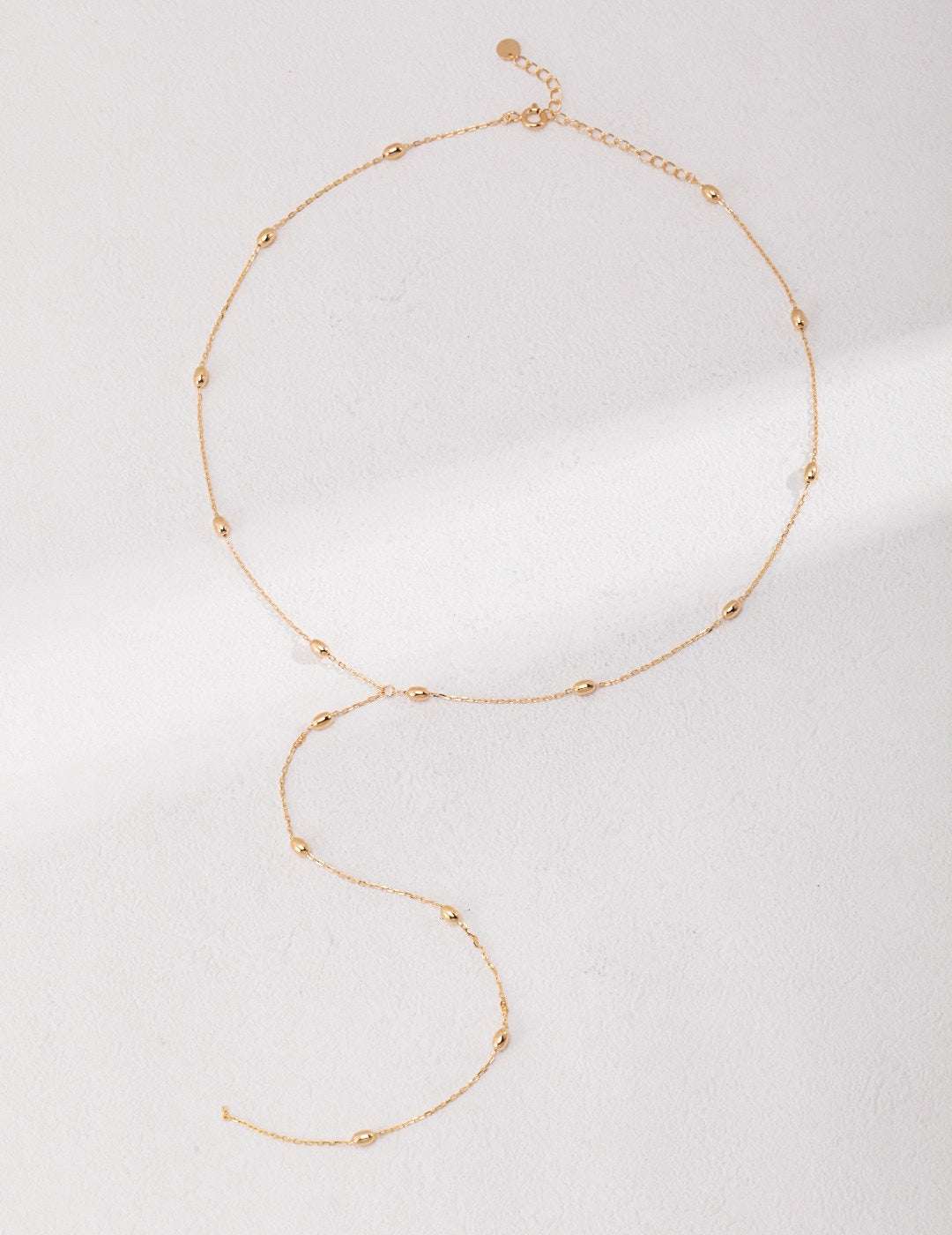 Linear Whisper Necklace ｜Eudorra Jewelry.