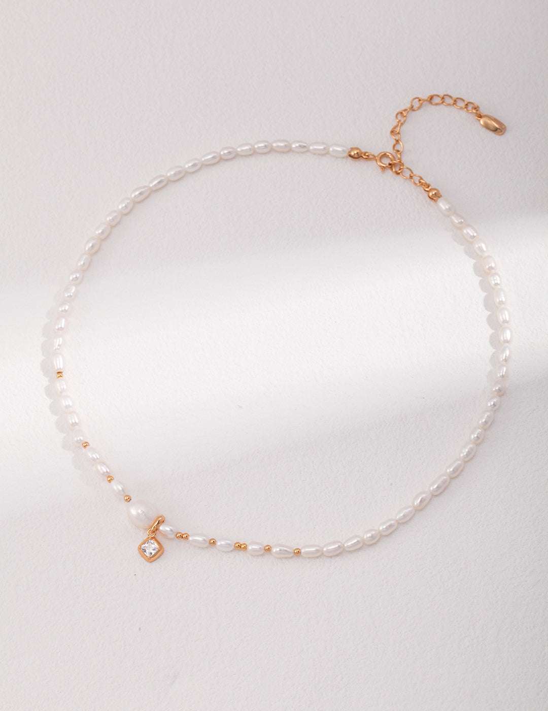 Luminous Echo Necklace ｜Eudorra Jewelry.