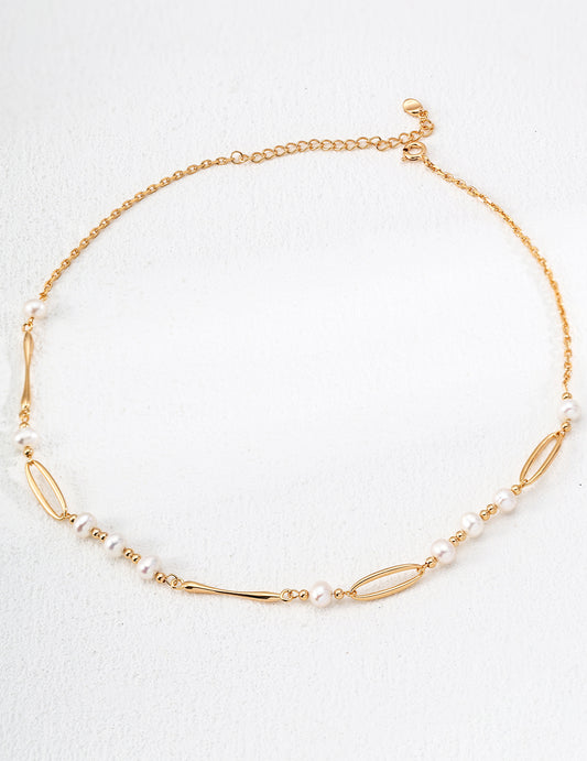 Women's Pearl Neckalce | Pearl Choker Necklace | Eudorra Jewelry